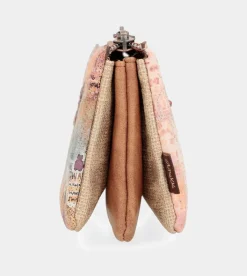Anekke Menire Triple Compartment Coin Purse New