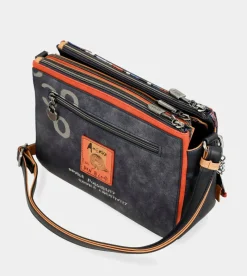 Anekke Nagare 3 Compartment Shoulder Bag Cheap