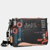 Anekke Nagare 3 Compartments Small Shoulder Bag Clearance