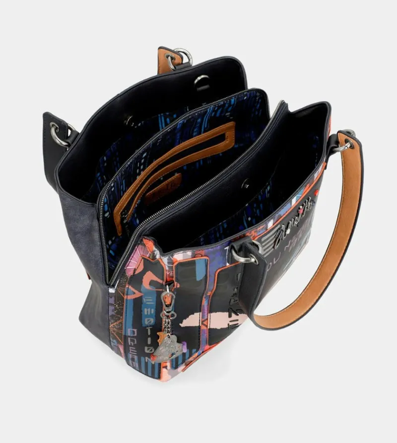 Anekke Nagare 3 Compartments Tote Bag Cheap
