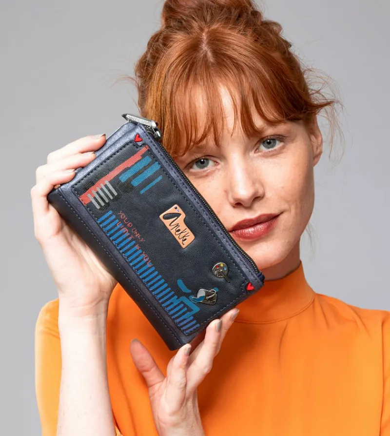 Anekke Nagare Large Flexible Rfid Wallet Best Sale