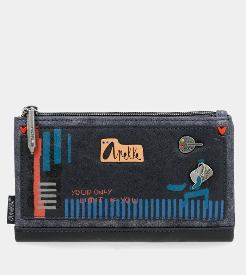 Anekke Nagare Large Flexible Rfid Wallet Best Sale