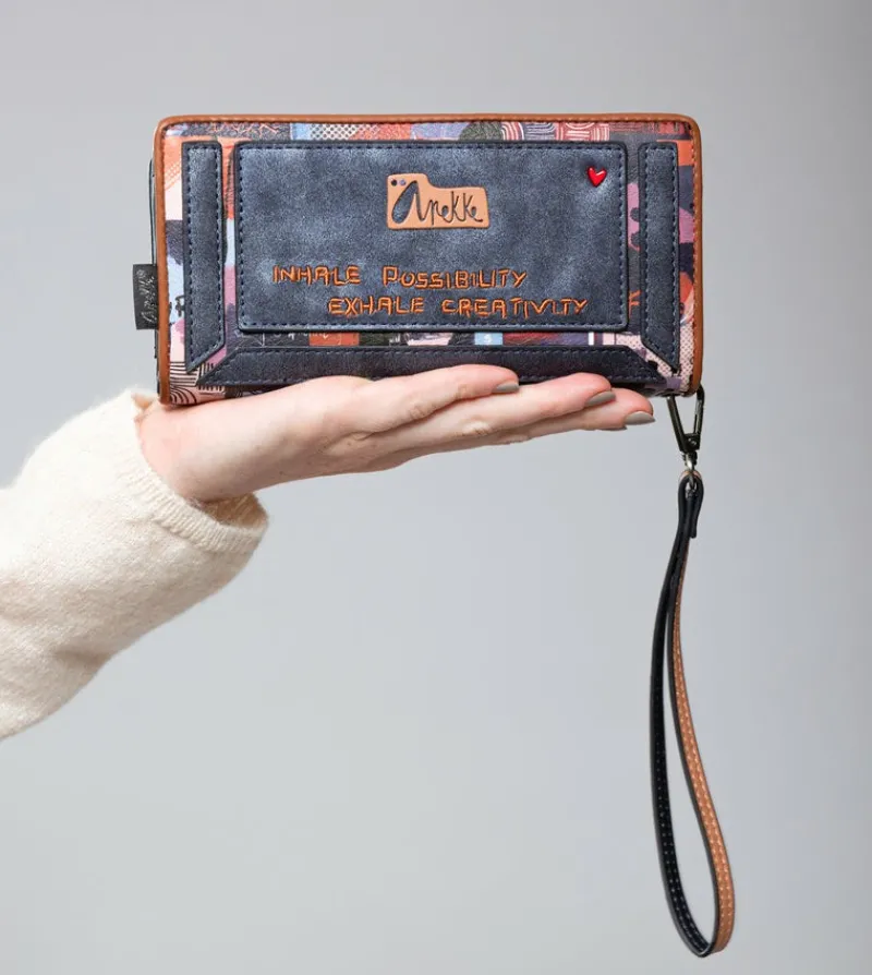 Anekke Nagare Large Rfid Wallet Discount
