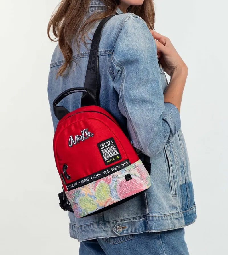 Anekke Nature Colors Red Backpack Sale