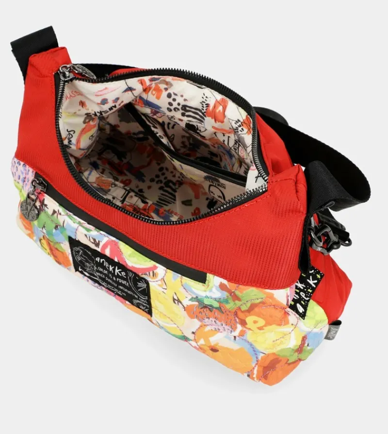 Anekke Nature Colors Red Hobo Bag Cheap