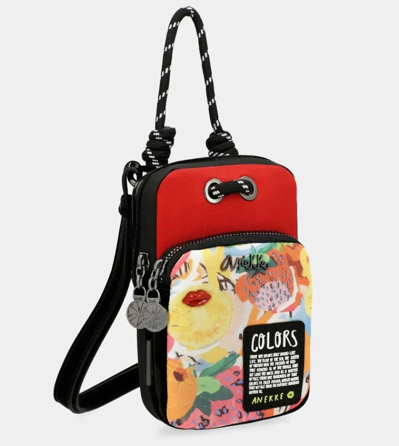 Anekke Nature Colors Red Mini Shoulder Bag Hot