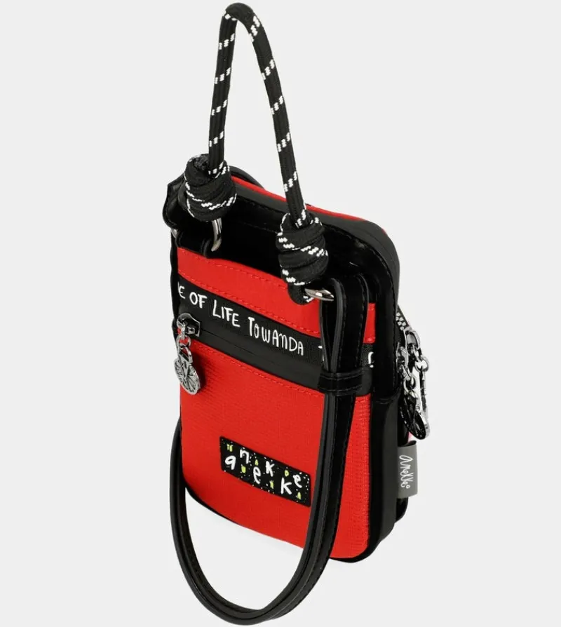 Anekke Nature Colors Red Mini Shoulder Bag Hot