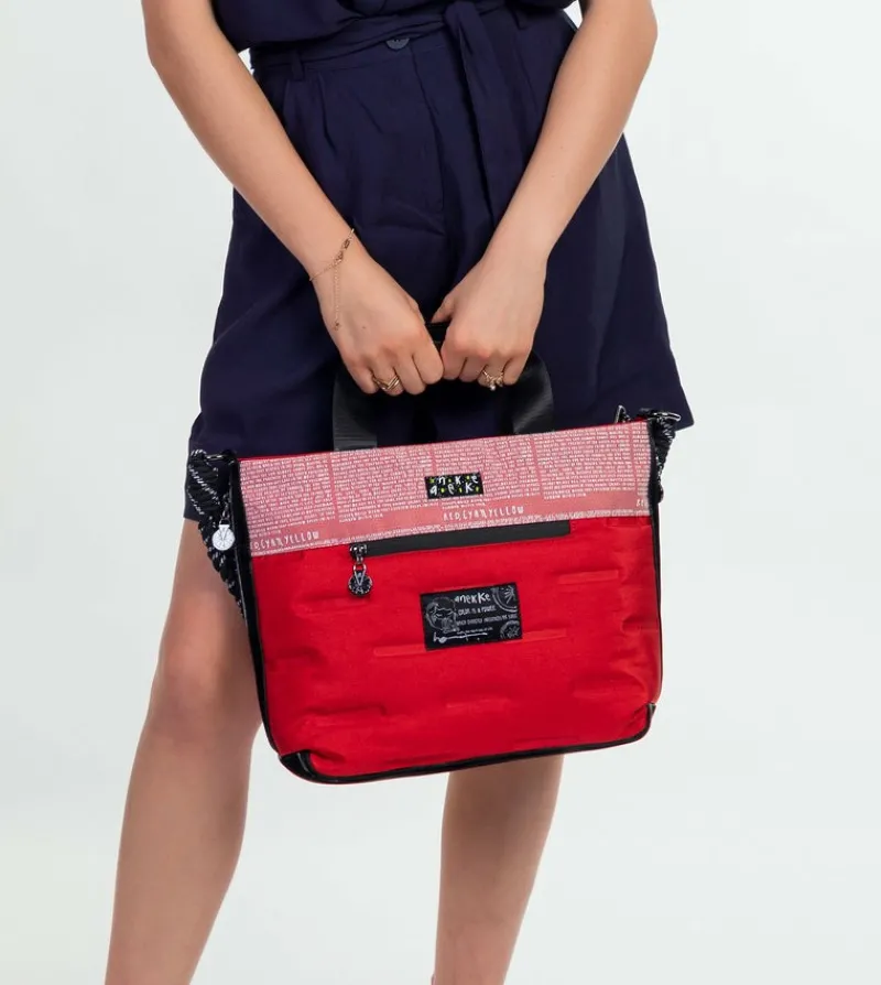 Anekke Nature Colors Red Shopper Bag Flash Sale