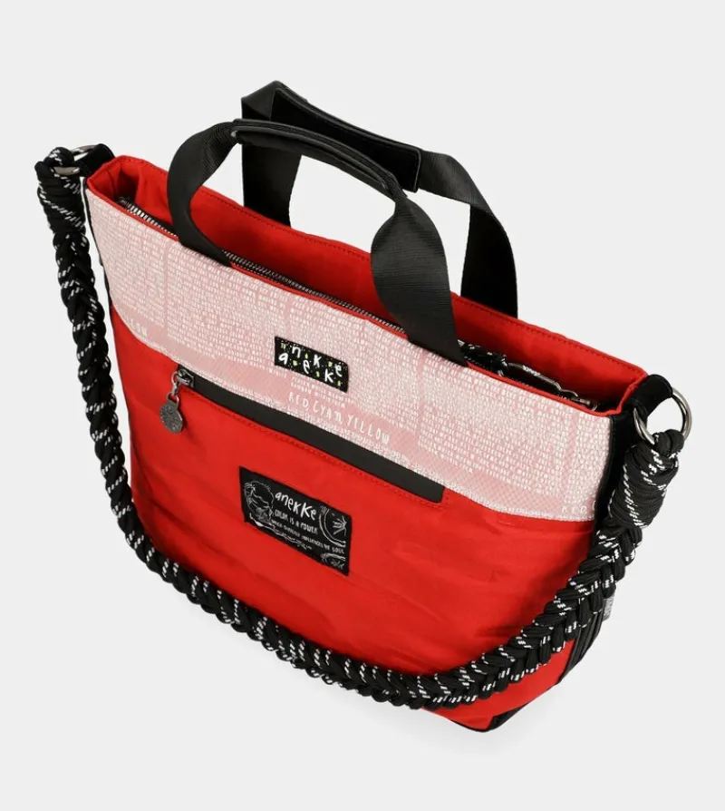 Anekke Nature Colors Red Shopper Bag Flash Sale