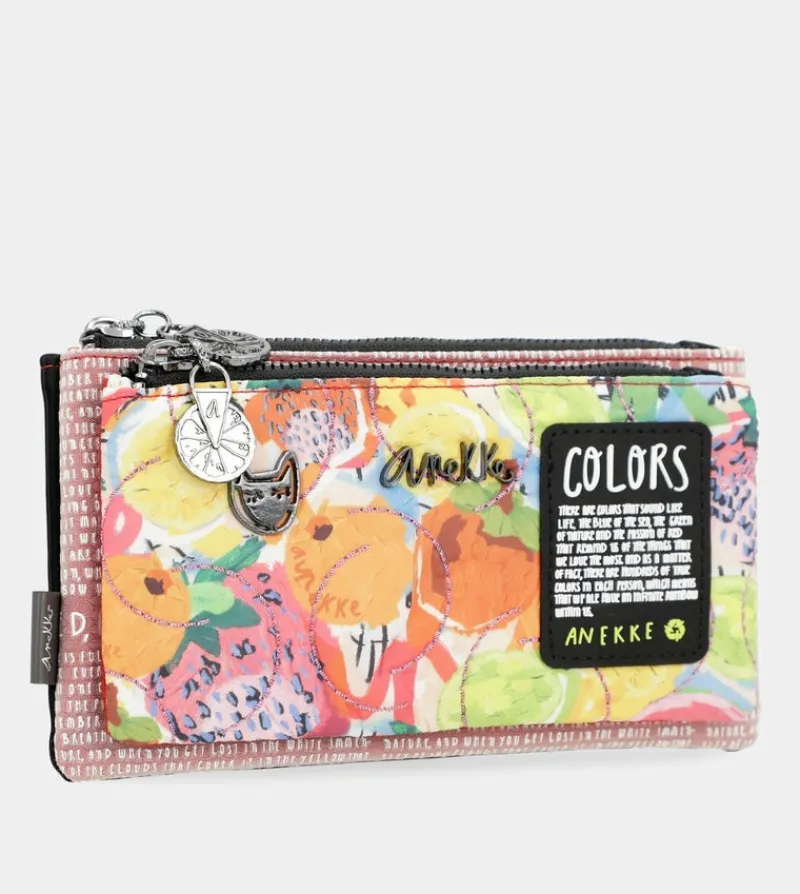 Anekke Nature Colors Red Wallet Purse Cheap