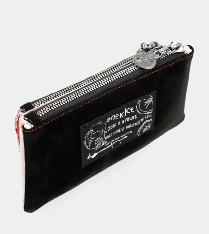 Anekke Nature Colors Red Wallet Purse Cheap