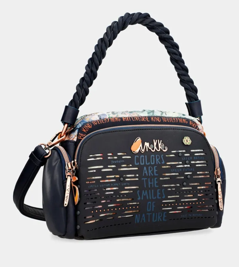 Anekke Nature Pachamama Blue Crossbody Bag Discount