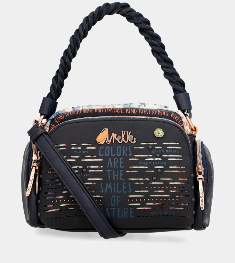 Anekke Nature Pachamama Blue Crossbody Bag Discount