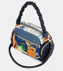 Anekke Nature Pachamama Blue Crossbody Bag Discount
