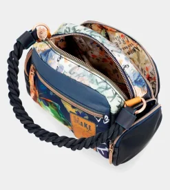 Anekke Nature Pachamama Blue Crossbody Bag Discount