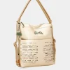 Anekke Nature Pachamama Convertible Golden Bag Into A Rucksack Best