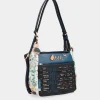 Anekke Nature Pachamama Convertible Crossbody Bag Into A Backpack New