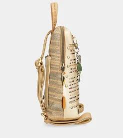 Anekke Nature Pachamama Golden Backpack Store