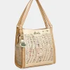 Anekke Nature Pachamama Golden Crossbody Bag Cheap