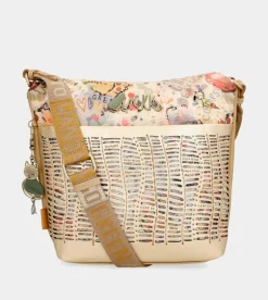 Anekke Nature Pachamama Golden Crossbody Bag Hot