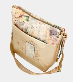 Anekke Nature Pachamama Golden Crossbody Bag Hot