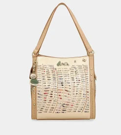 Anekke Nature Pachamama Golden Crossbody Bag Cheap