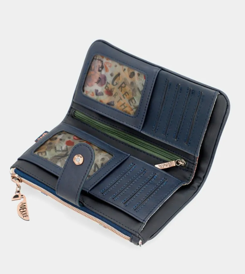 Anekke Nature Pachamama Large Rfid Wallet Store