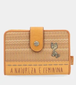 Anekke Nature Pachamama Medium Rfid Wallet Ochre Ocher Store