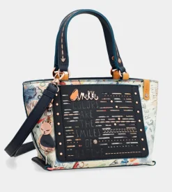 Anekke Nature Pachamama Navy Blue Tote Bag Cheap