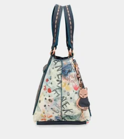 Anekke Nature Pachamama Navy Blue Tote Bag Cheap