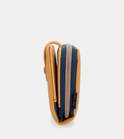 Anekke Nature Pachamama Navy Blue Large Rfid Wallet Hot