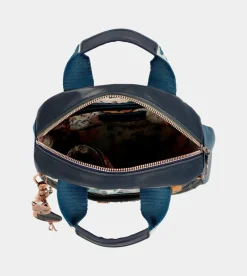 Anekke Nature Pachamama Navy Blue Medium Satchel Bag Shop