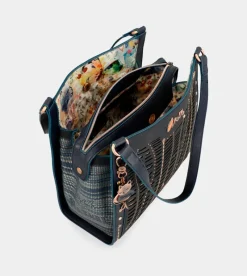 Anekke Nature Pachamama Navy Blue Crossbody Bag Flash Sale