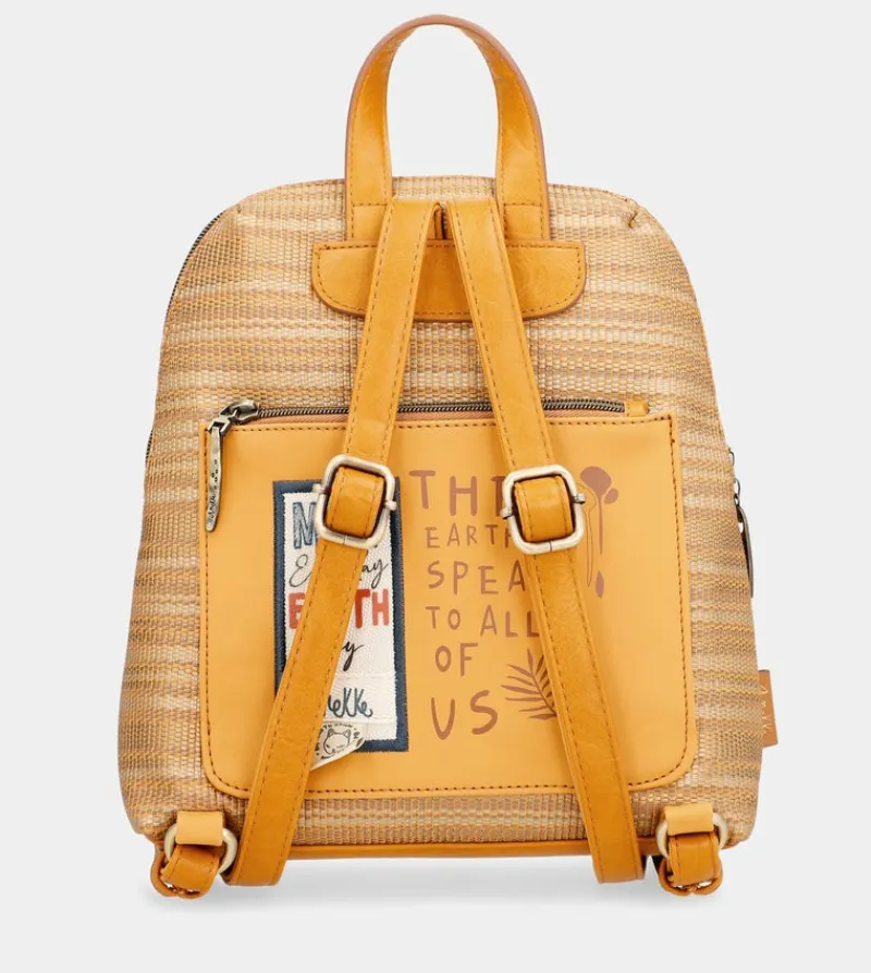 Anekke Nature Pachamama Ochre Backpack Best Sale