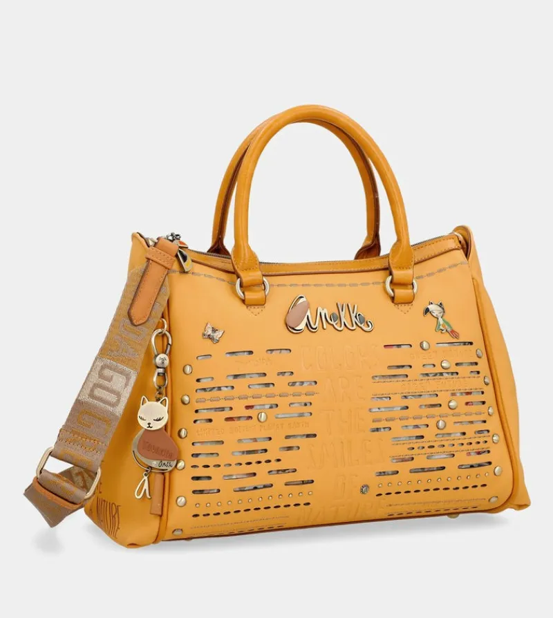Anekke Nature Pachamama Ochre Doctor Purse Sale