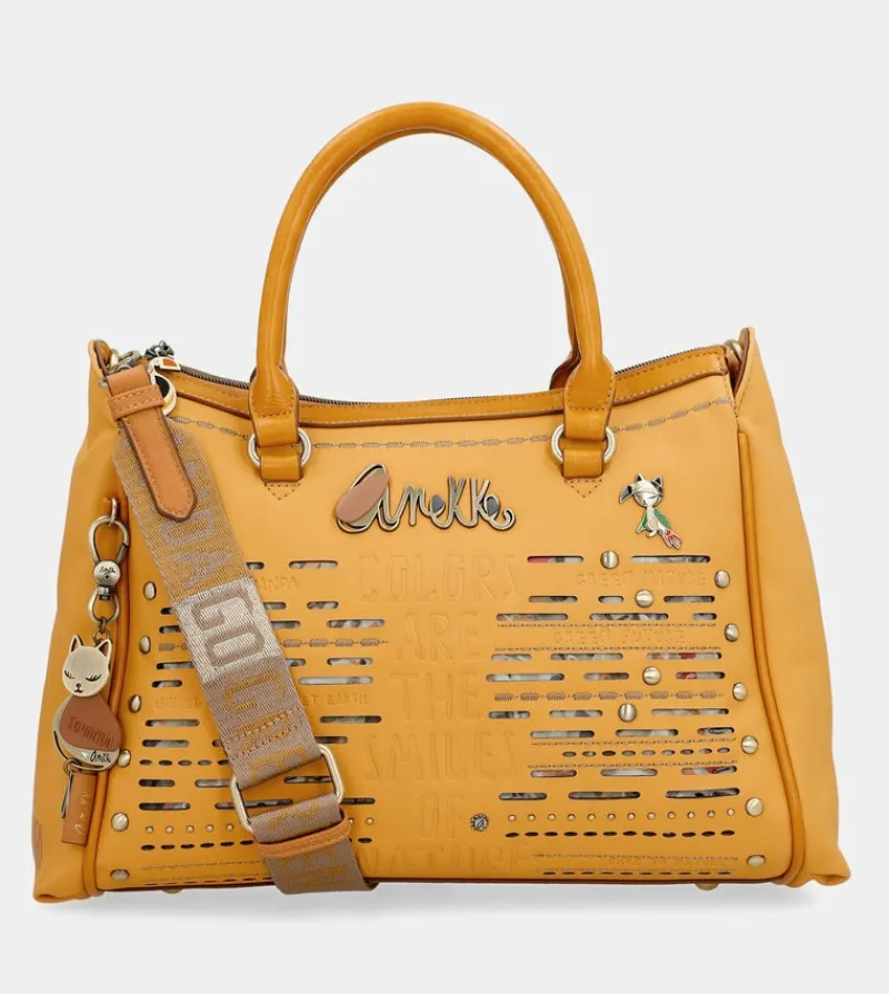Anekke Nature Pachamama Ochre Doctor Purse Sale