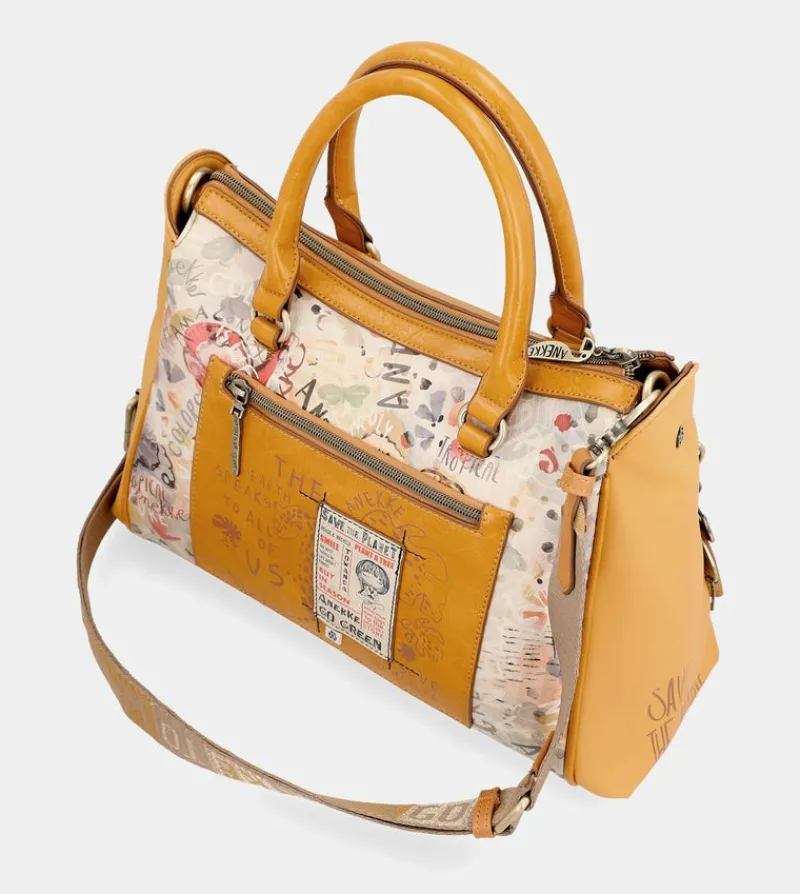 Anekke Nature Pachamama Ochre Doctor Purse Sale