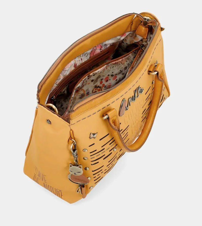 Anekke Nature Pachamama Ochre Doctor Purse Sale