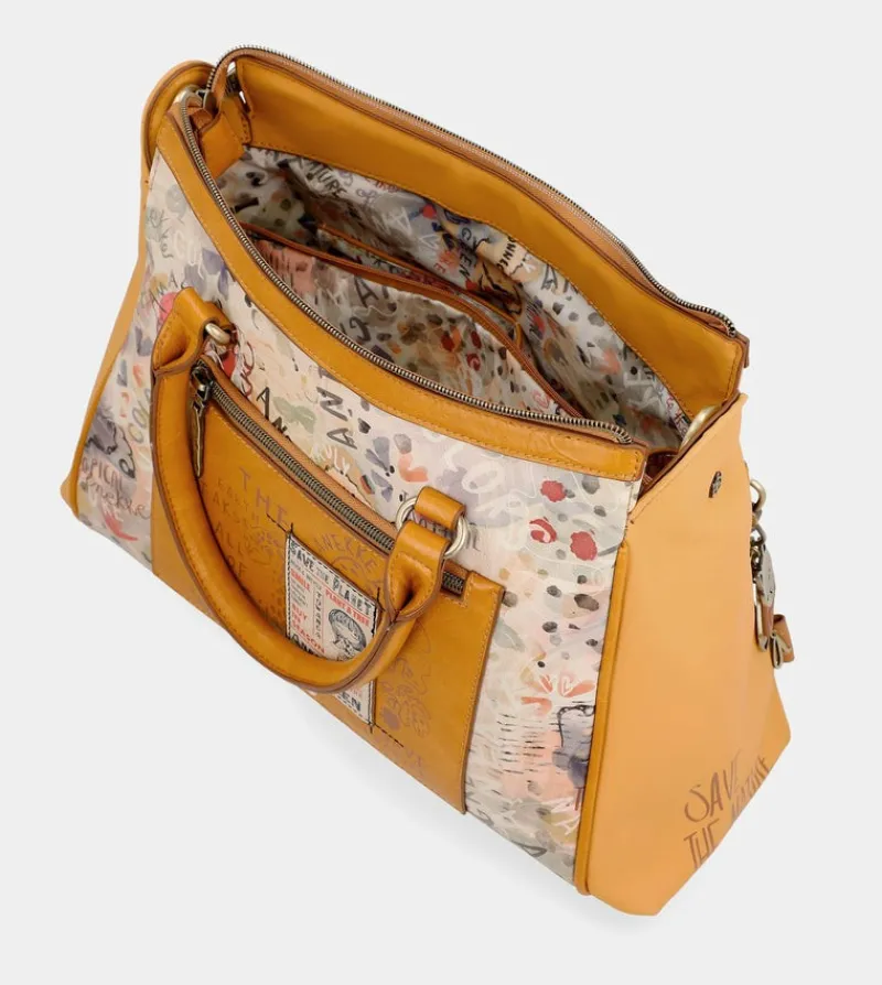 Anekke Nature Pachamama Ochre Doctor Purse Sale