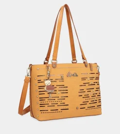 Anekke Nature Pachamama Ochre Large Tote Bag Sale