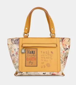 Anekke Nature Pachamama Ochre Tote Bag Shop