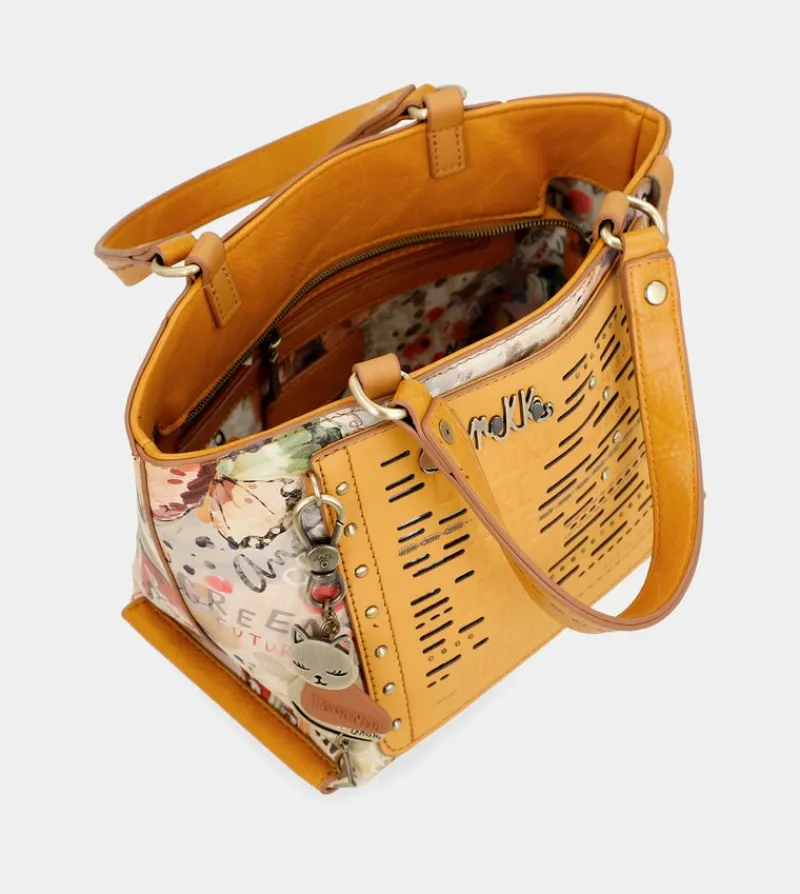 Anekke Nature Pachamama Ochre Tote Bag Shop
