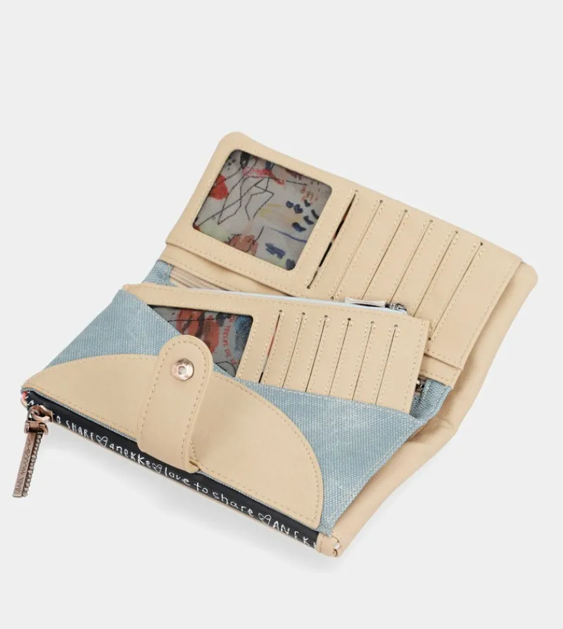 Anekke Nature Power Large Wallet Flash Sale