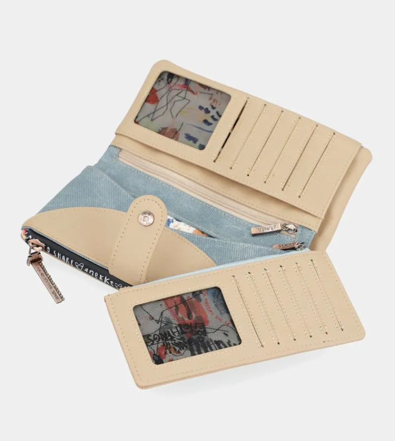 Anekke Nature Power Large Wallet Flash Sale