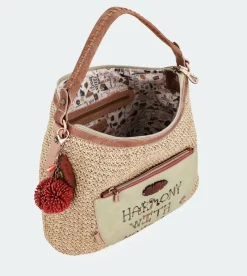 Anekke Nature Raffia Hobo Bag Clearance