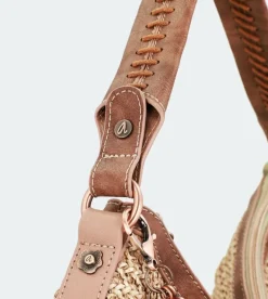 Anekke Nature Raffia Hobo Bag Clearance
