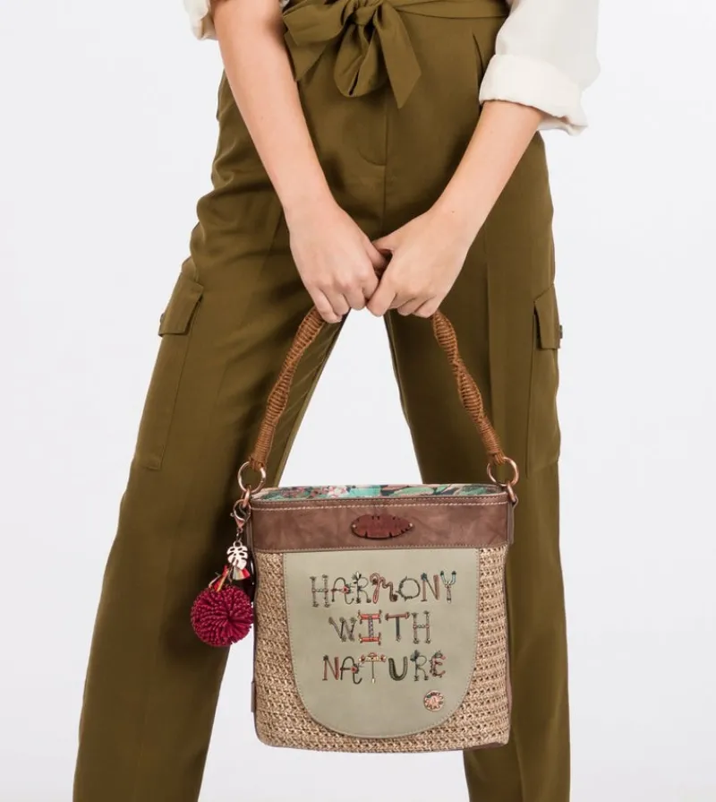 Anekke Nature Raffia Shoulder Bag Best
