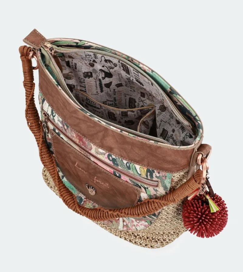 Anekke Nature Raffia Shoulder Bag Best