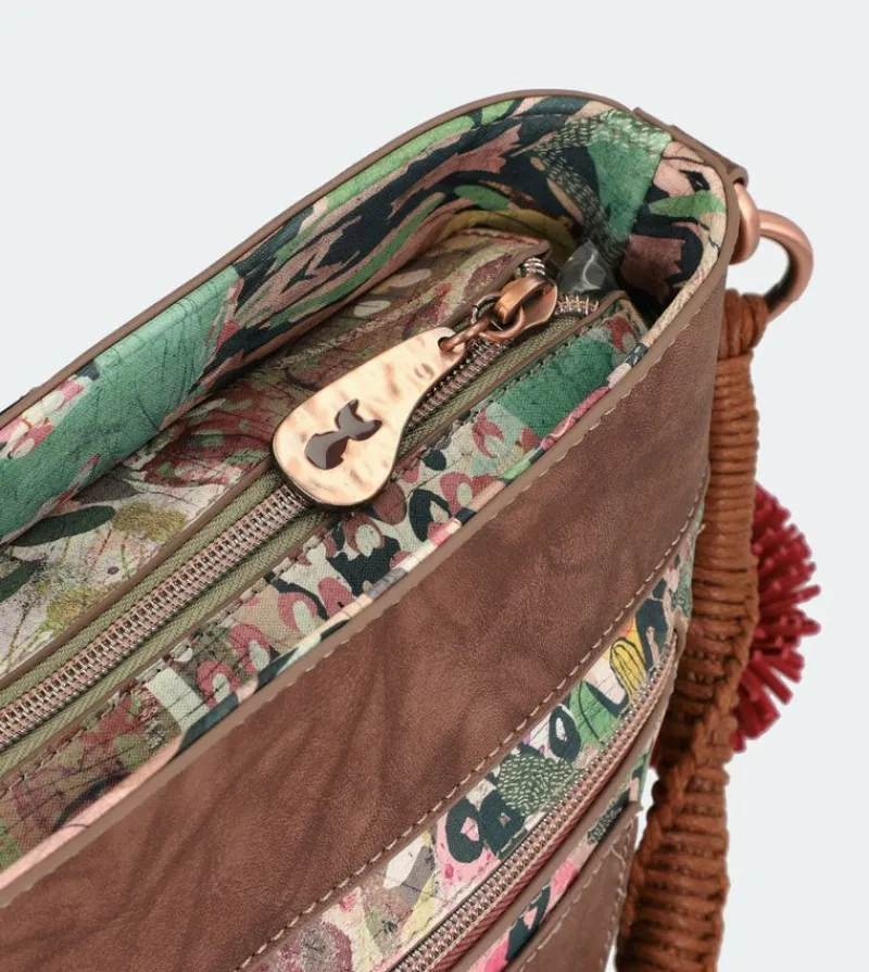 Anekke Nature Raffia Shoulder Bag Best