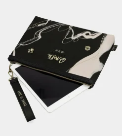 Anekke Nature Shodo Black Clutch Bag Cheap